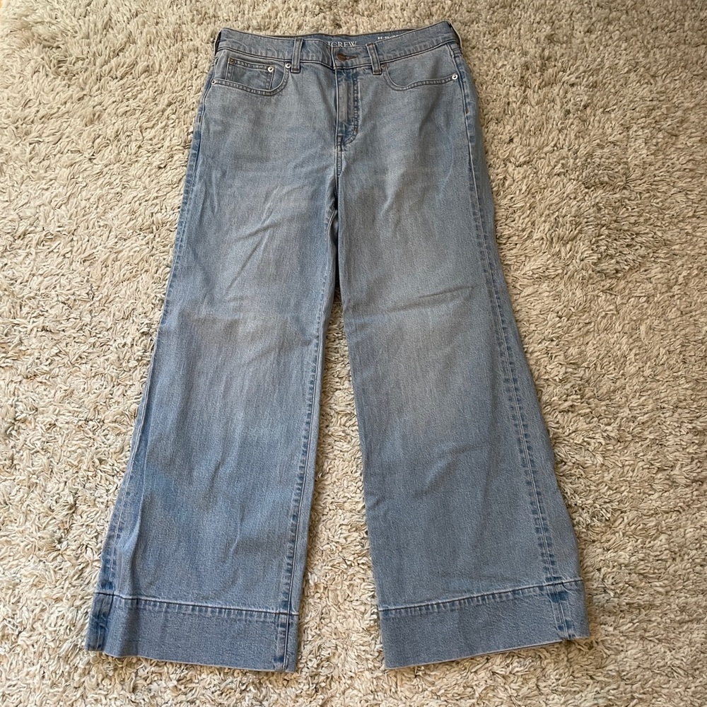 J. Crew Petite Trouser Jeans